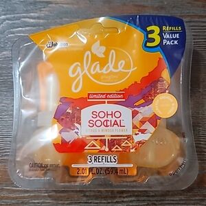 Glade SoHo Social Limited Edition 3 Pack Refills
